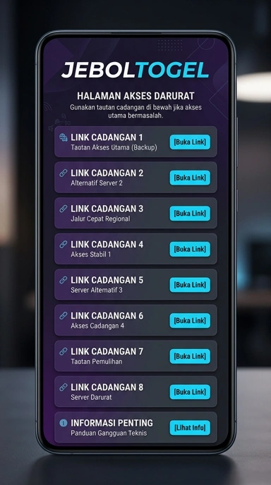 Tampilan link alternatif jeboltogel